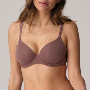 LOUIE SAT satin taupe